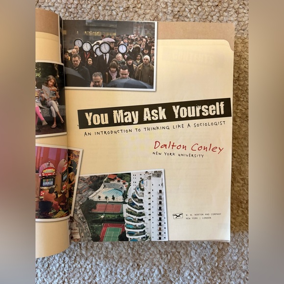 You May Ask Yourself Book- An Introduction to Thinking Like A Sociologist - Picture 3 of 10